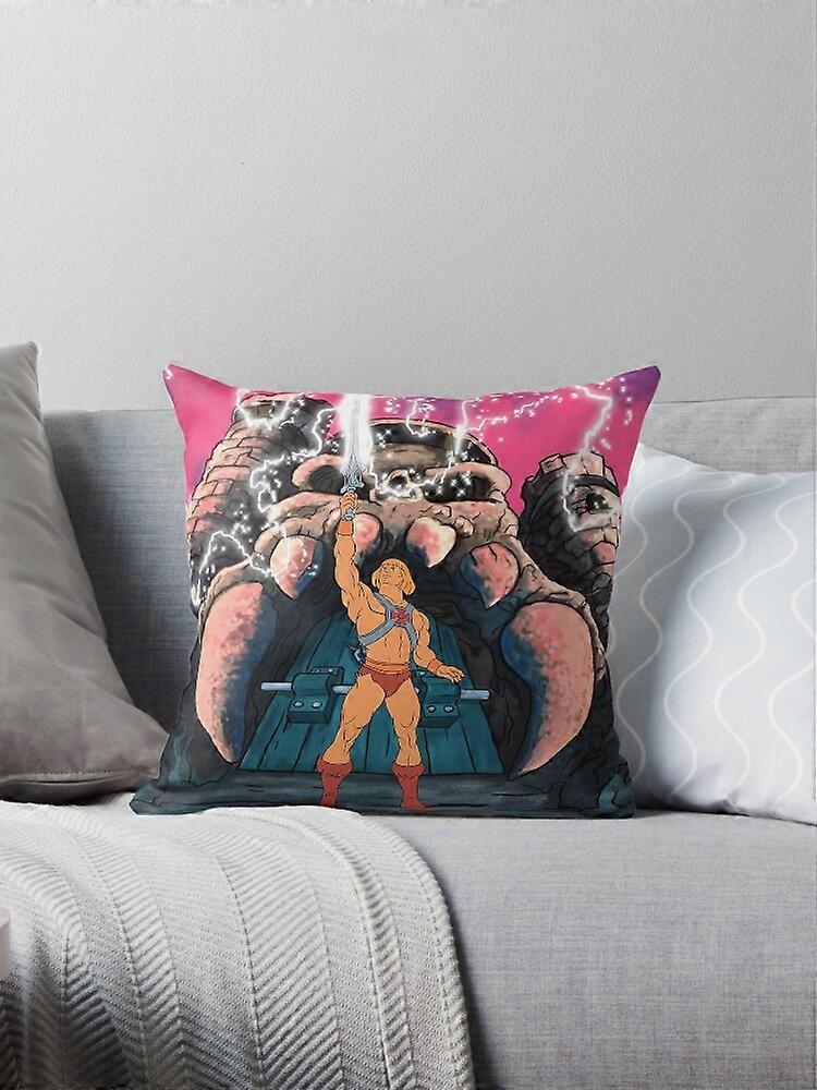 Capas de almofada AIVO He-man Transform Tribute para sofá, duas faces