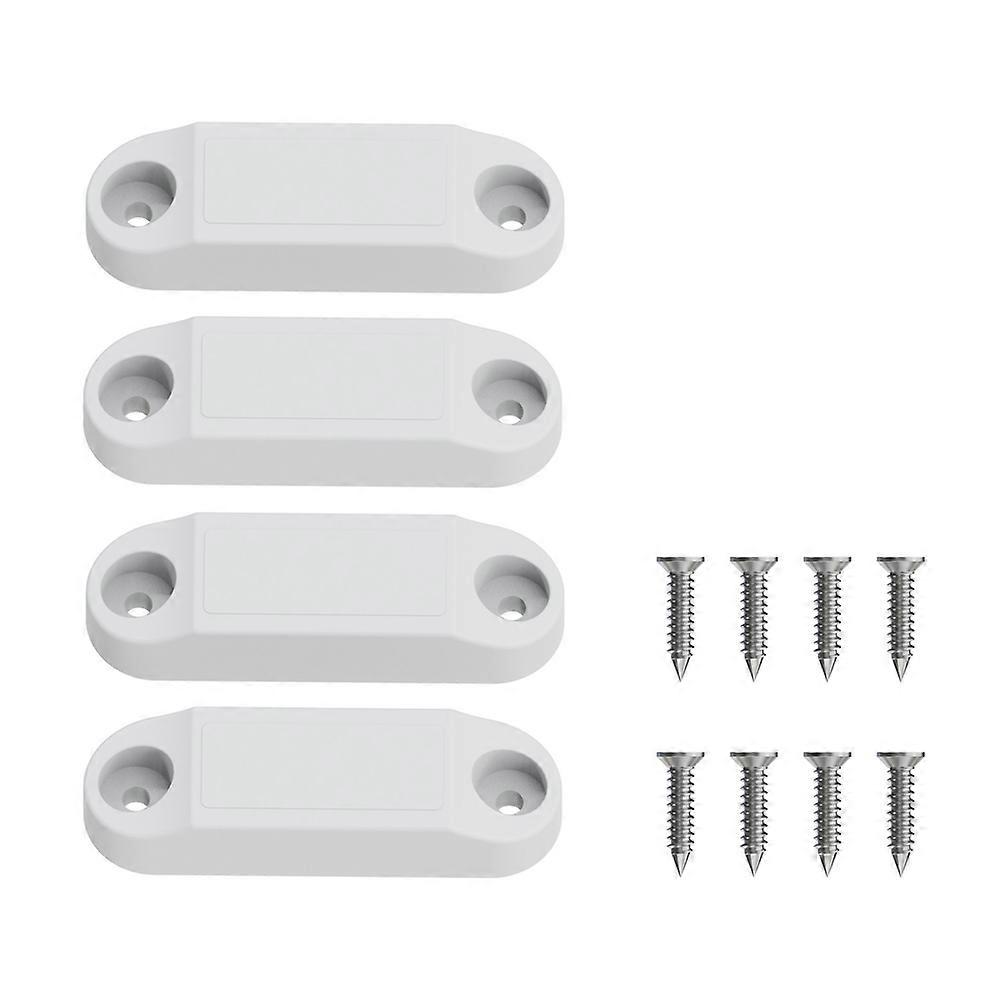 RV Magnetic Baggage Door Catch, RV Storage Door Latch for RV White