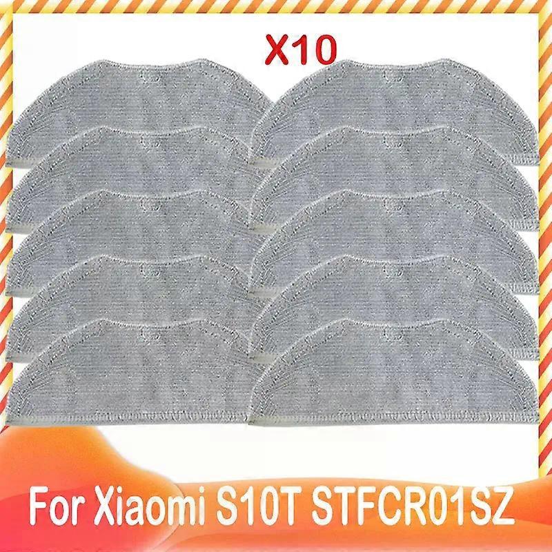 Mop Cloth Rag Side Brush HEPA Filter Replacement For Xiaomi Robot Vacuum S10T STFCR01SZ  Anti-Winding Sweeping And Mopping