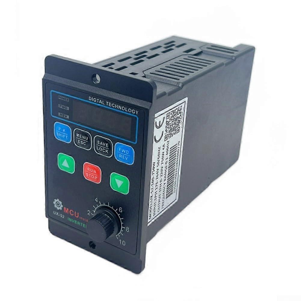 Single Phase to Three Phase Inverter Variable Frequency Drive 1.1KW 750W/1100W VFD 1.099 Hz ABS