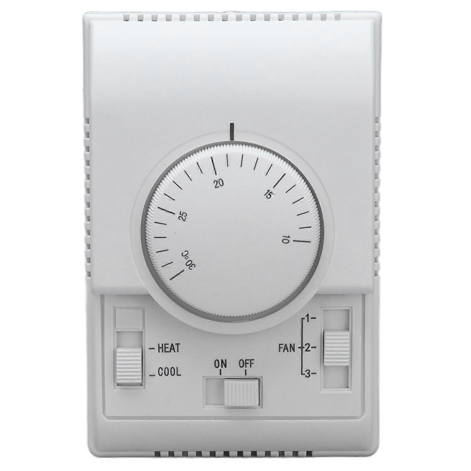 Central Air Conditioning Thermostat 2 Way Mechanical Control Switch Conditioner 110‑220V