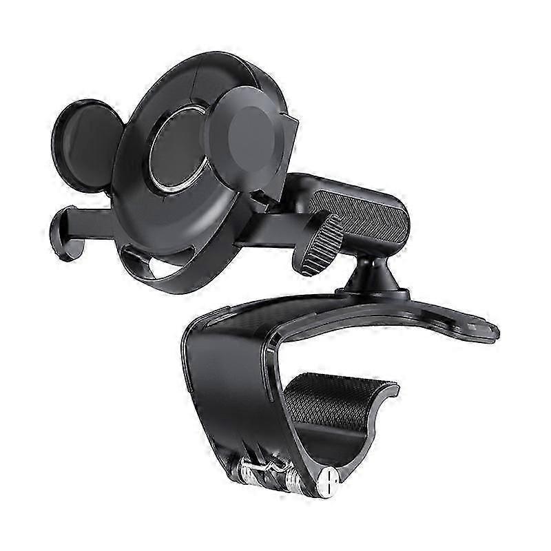 Car Dashboard Sun Visor Phone Mount Holder Center Console Navigation Bracket