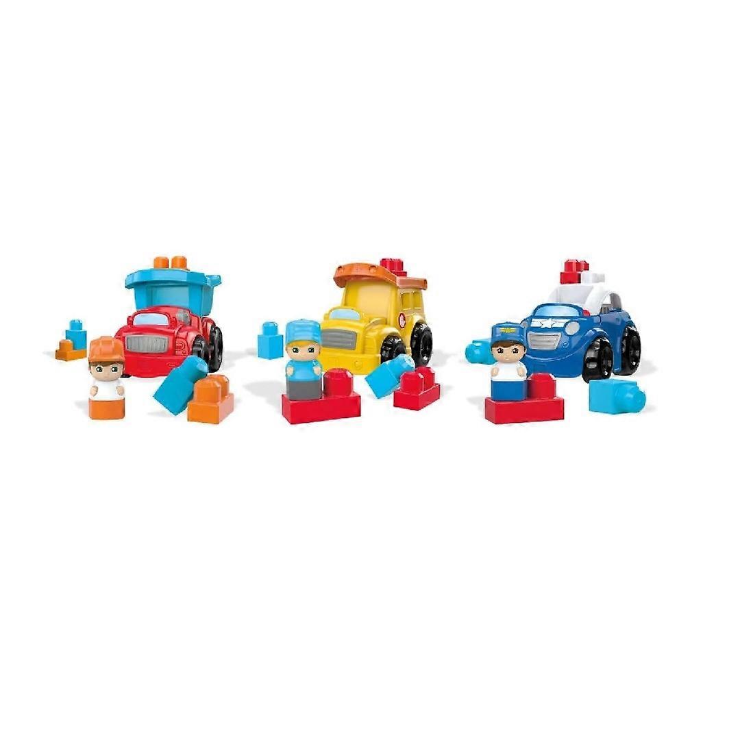 Mega Bloks Lil' Vehicles Classic With Mini Characters