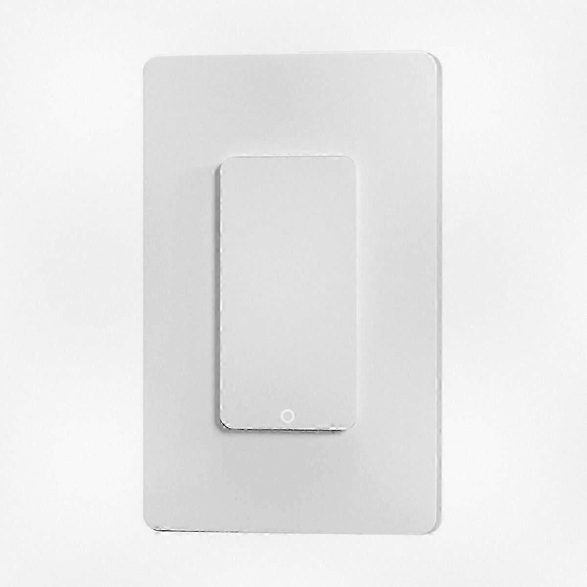 Tuya Zigbee smart wall switch with push button, timer, voice control, compatible with US standard plug, 1 gang