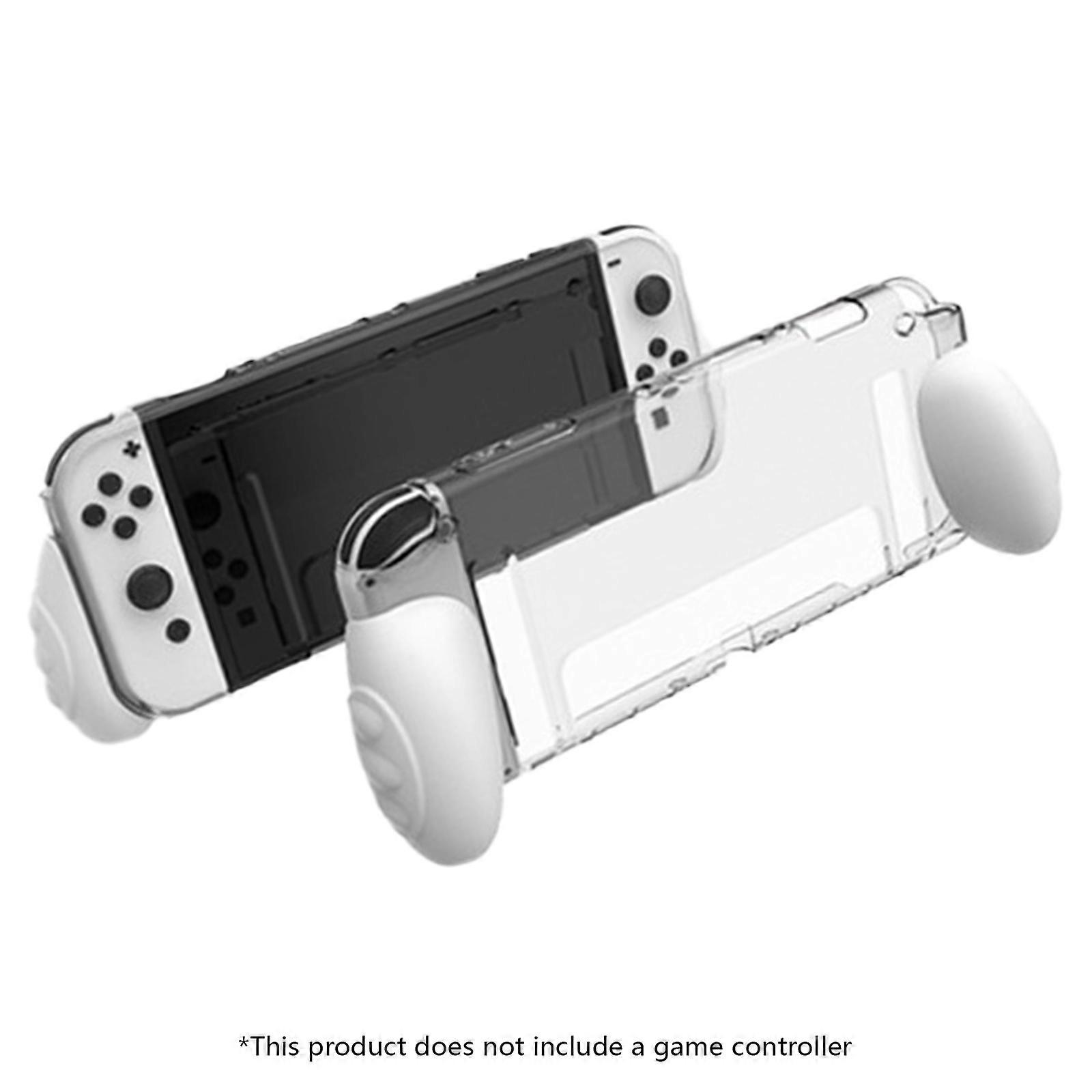 נרתיק מגן לקונסולה TPU אחיזה רכה כיסוי מקרה מגן אביזרי מגן מרחוק שחקן נגד שריטות לבן