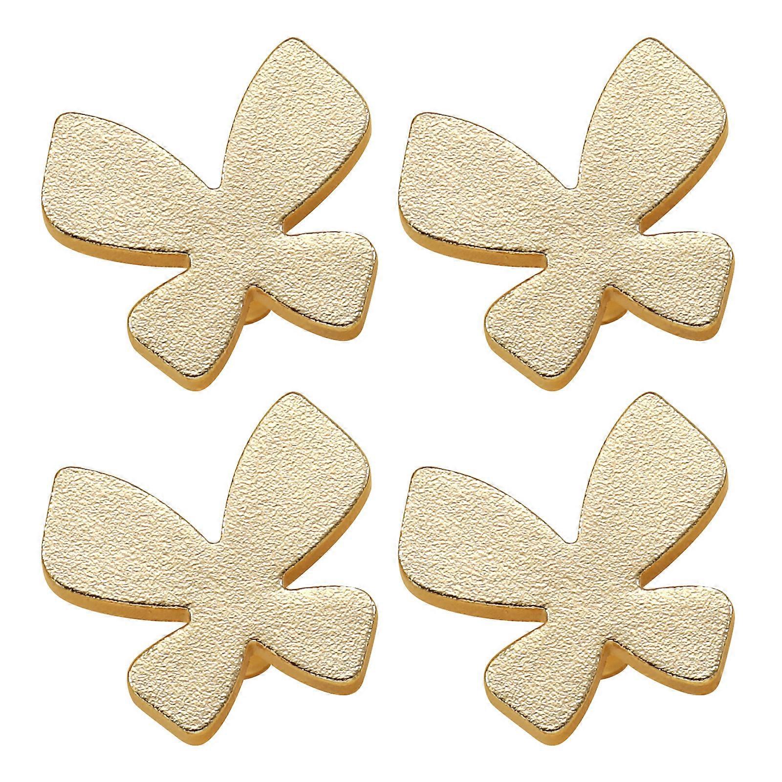 Artistic Butterfly Cupboard Knobs Rustproof Finish Quick Mounting Set Storage Solution Decorative Wardrobe Handle set Multicolor