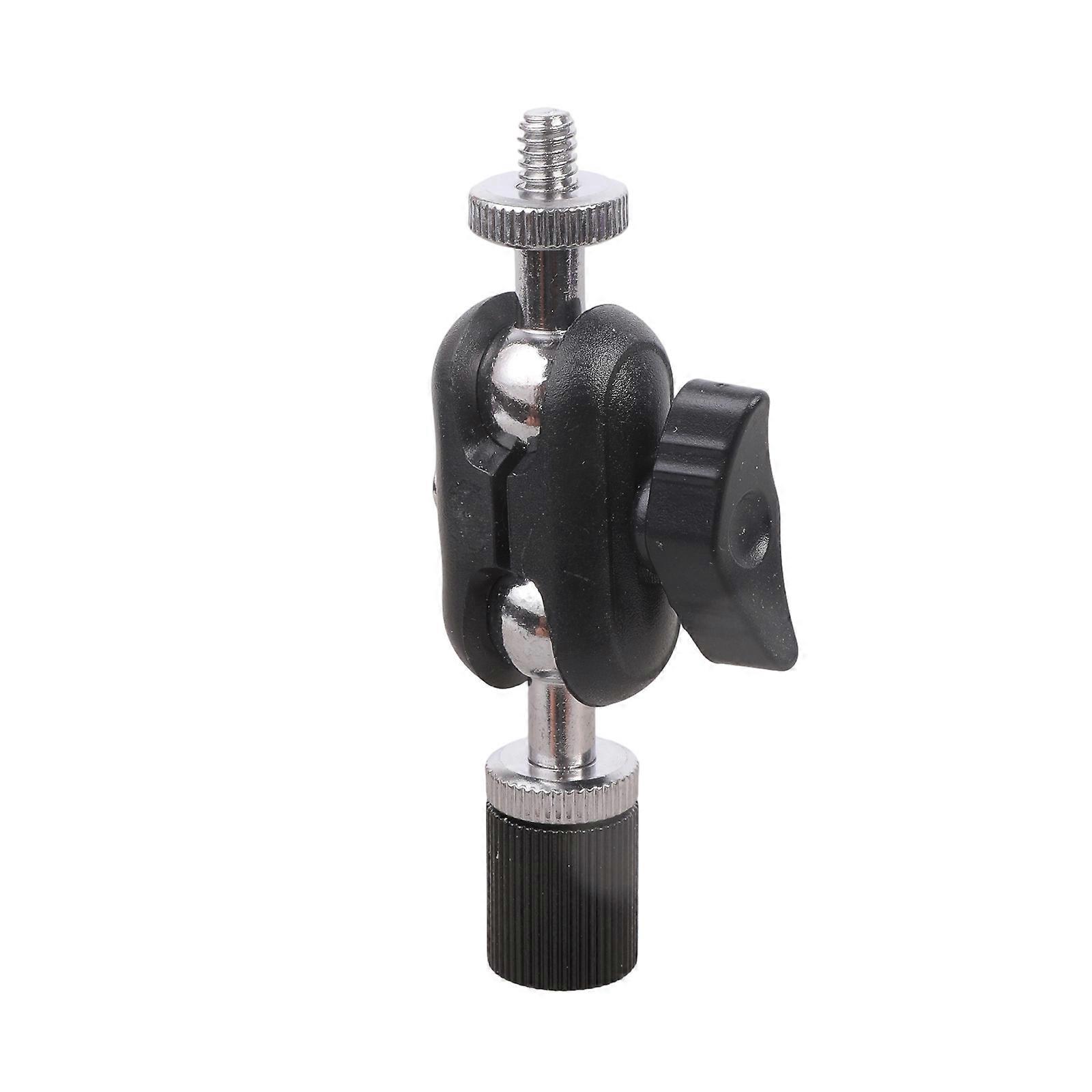 1/4inch Male To Female Threaded Screw Bracket Adapter Adjustable Phone Mount Adapter Iron Clamp Support Multiple Device Multicolor