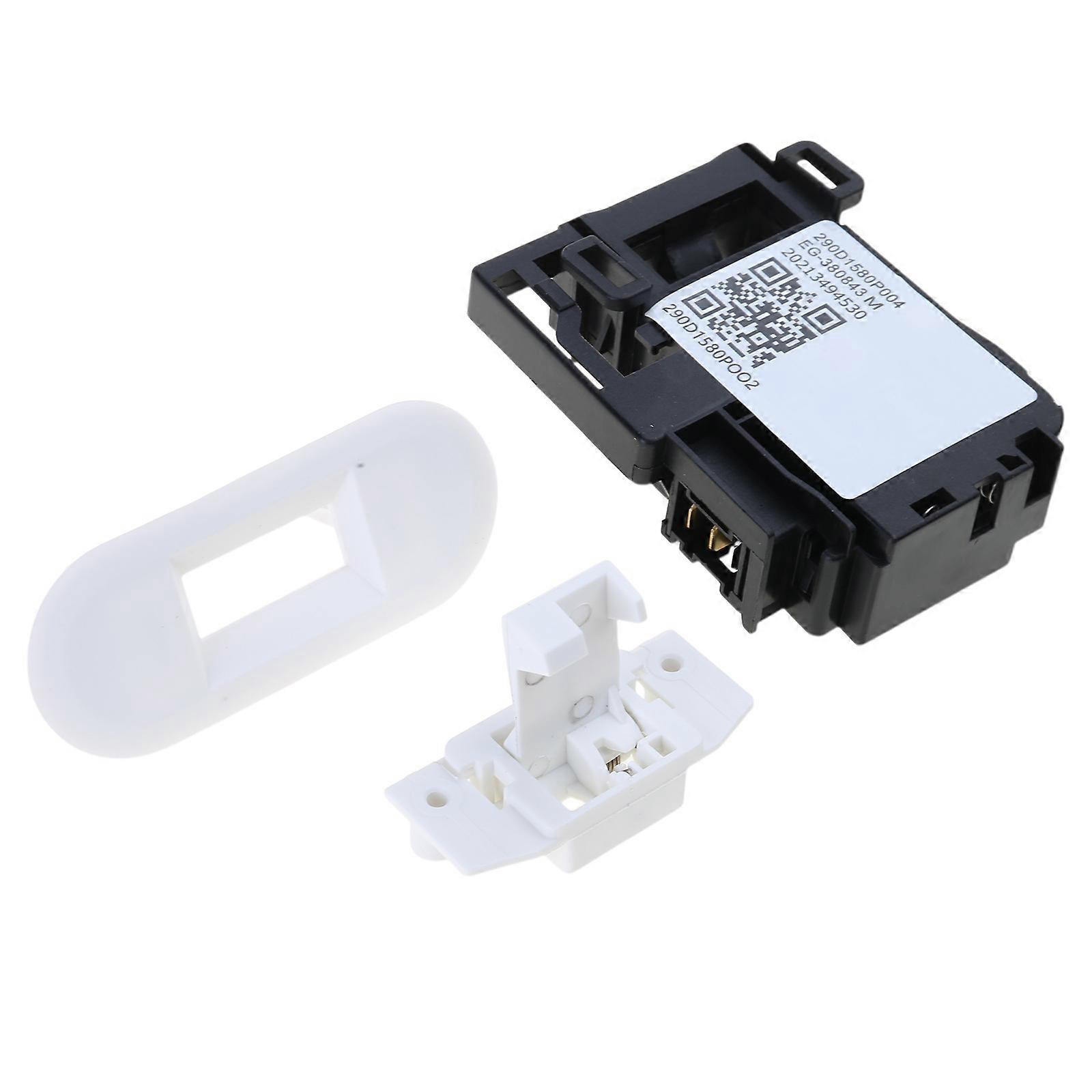Washer Lid Lock Maintenance Set Locking Service Set Switch Assembly Repair Set Plastic Texture WH01X24381 WH02X24399 Multicolor