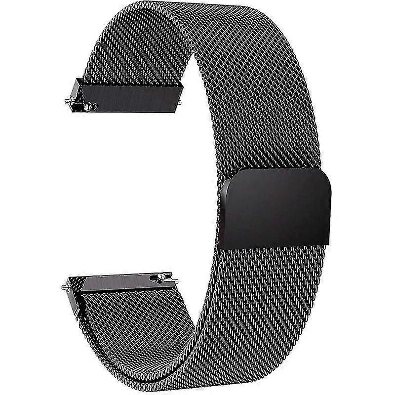 For Garmin Vivomove Style/GarminMove Style Mesh Replacement Strap Magnetic Smart Watch Band (20mm)