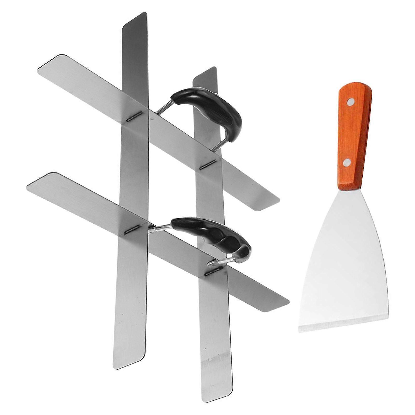 Cake Divider Stainless Steel Portion Marker for Pastries 1Set