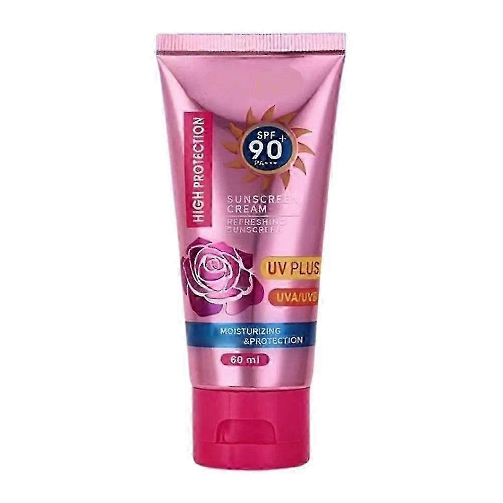 60ml Broad Spectrum Sunscreen Cream with Moisturizing Molecules for All Skin Types Lightweight Non-Greasy UVA UVB Protection