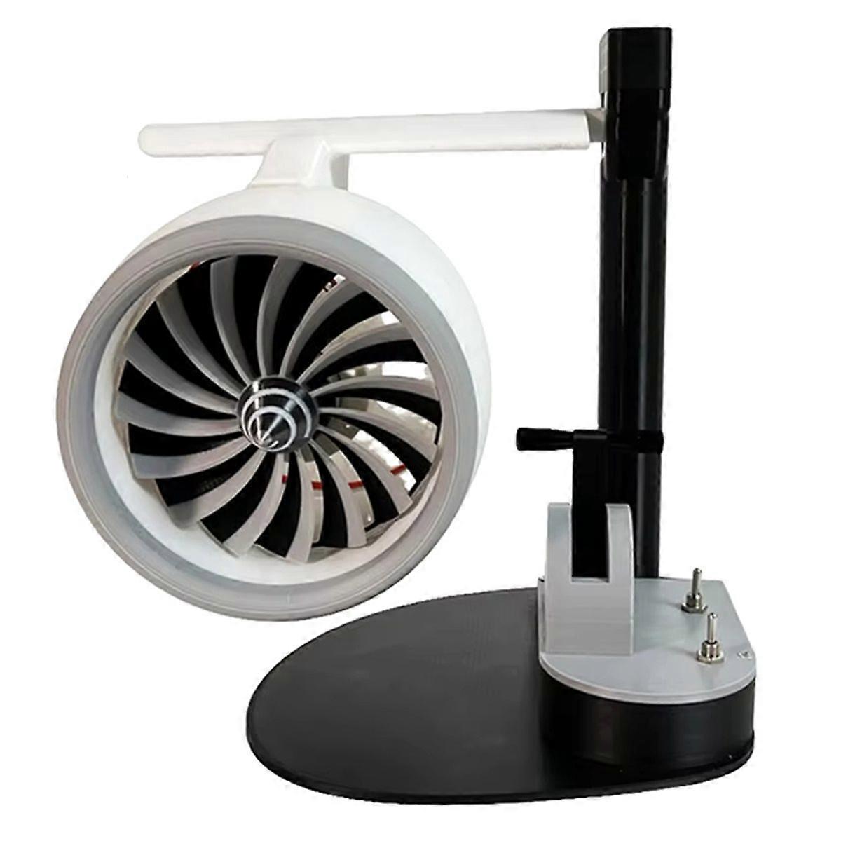 Turbofan Engine Model JetFan Toy 3D Print Jet Fan Desktop Fan with Capacity Ultrasonic Atomization D