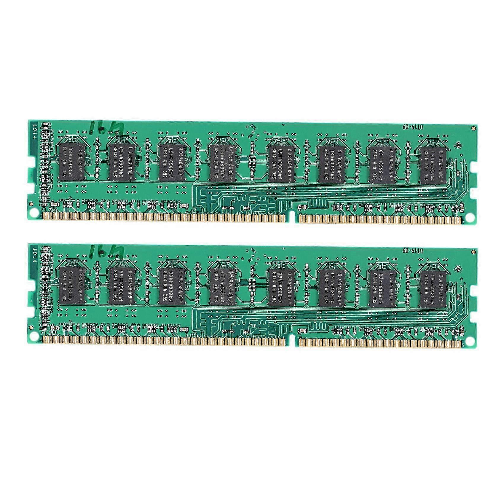 2X DDR3 16GB 1600MHz DIMM PC3-12800 1,5V 240 Pin Pamięć stacjonarna RAM Non-ECC dla gniazda AMD AM3 AM3+