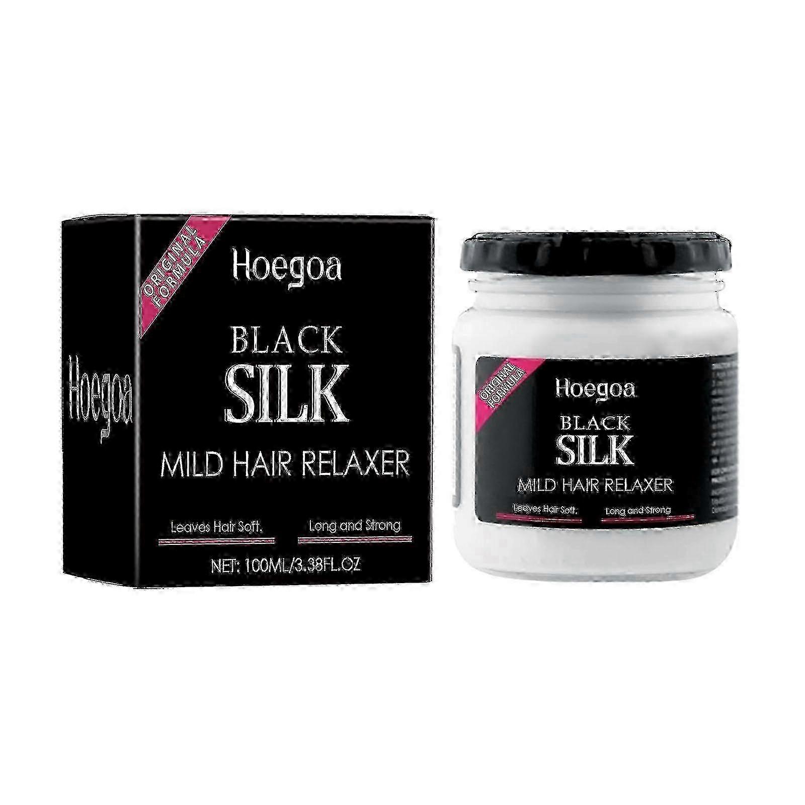 Silk Mild Relaxer Conditioning For Curly Or Straight Thin Straightening For All 100ml