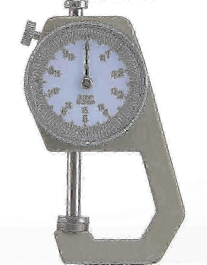 High-Precision Micrometer Tool for Measuring Leather and Paper Thickness