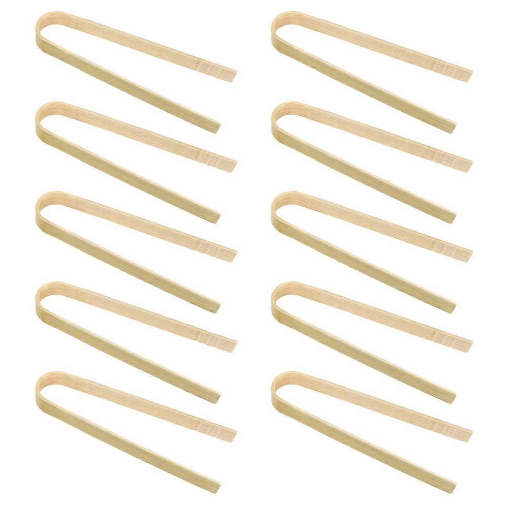 Multi Bamboo Food Clips Bread Clips for Kitchen Serving 10Pcs Pack
