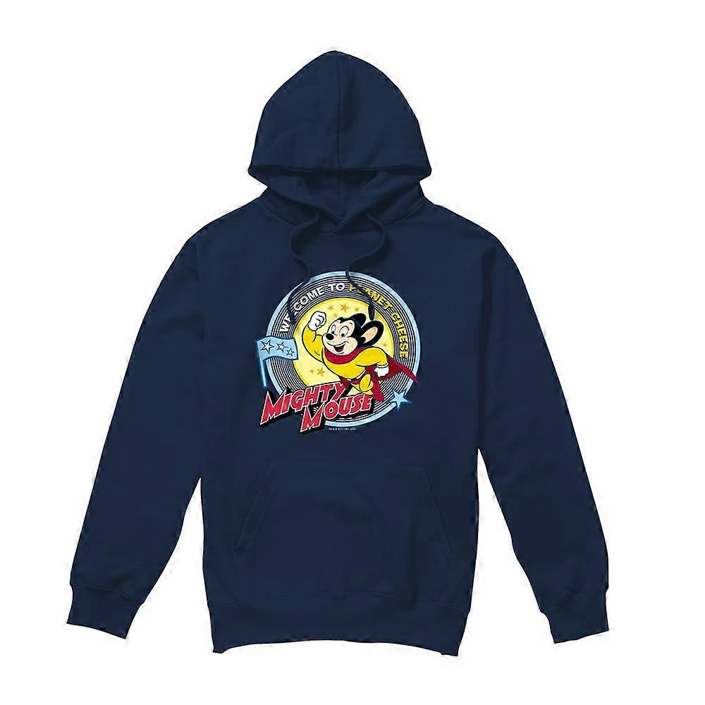 Mighty Mouse Herren Planet Cheese Kapuzenpullover