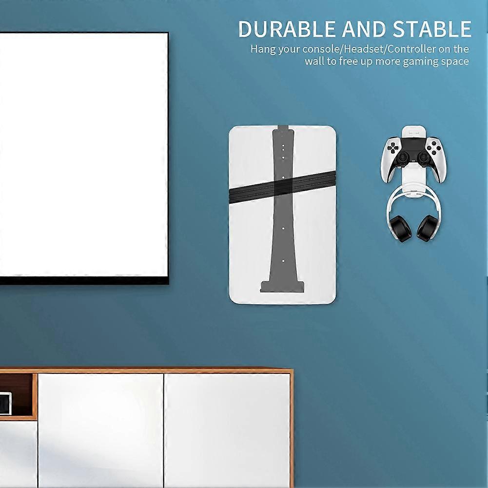 Console Wall Bracket Hanging Storage Bracket Storage Rack Storage Accessories for PS5 Pro/Slim Game Console Black