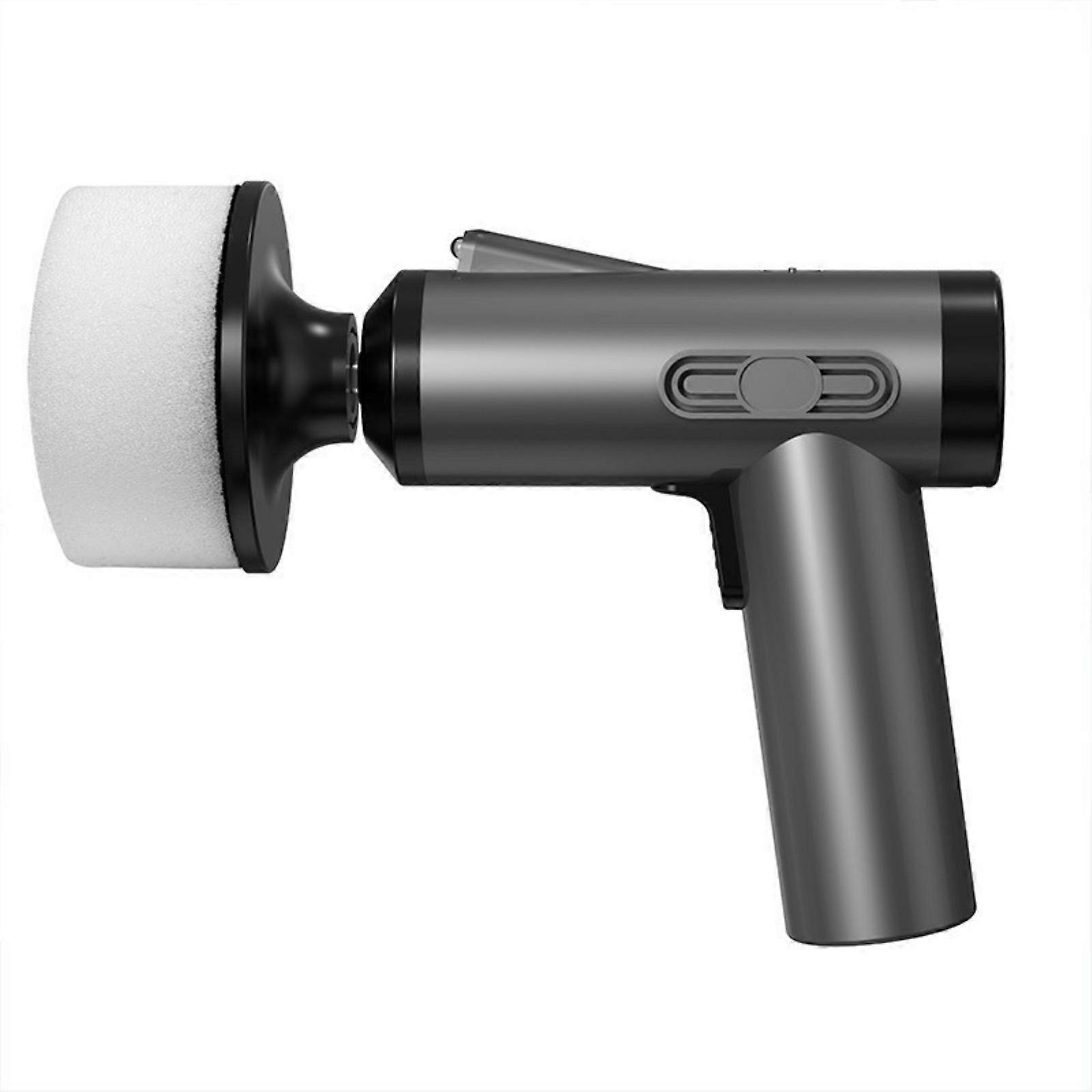 Heavy Duty Auto Polisher Tool Featuring Adjustable Speed Setting For Versatile Surfaces Finishing Car Buffer Polisher Multicolor