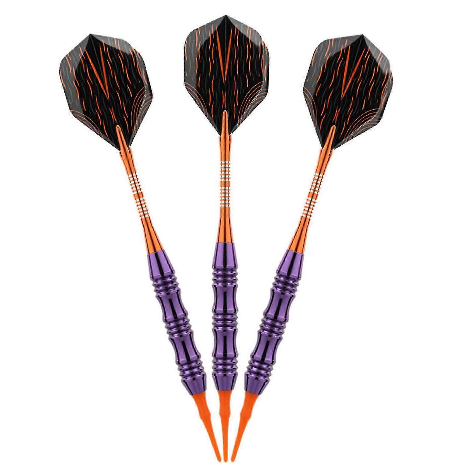 1Set Professional Soft Tip Darts Set Repalcement Electronic Darts with Carrying Case Dartboard Accessories Enduring