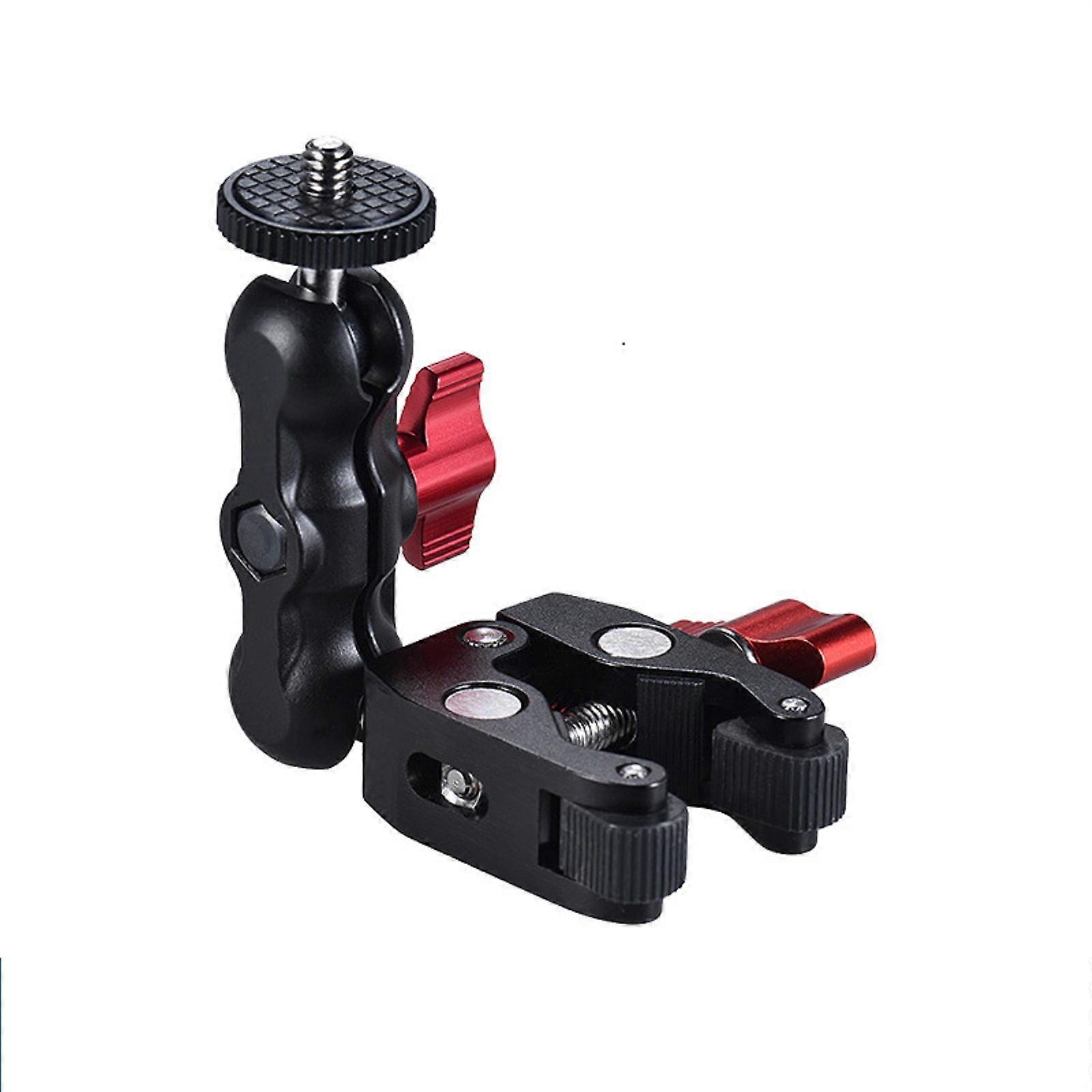 Multi-functional Double Ballhead Camera Mount for Studio Shooting and Video Recording