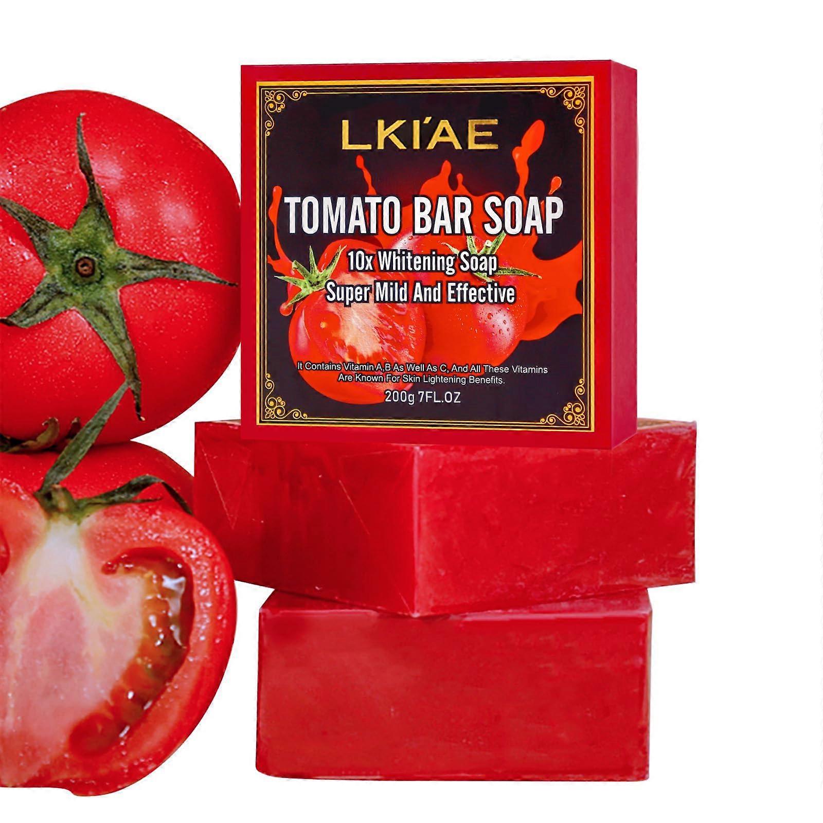 Brightening Soap Bar with Vitamins A B C, Deep Cleansing & Dark Spot Removal, Face & Body, 7 oz Pack of 3