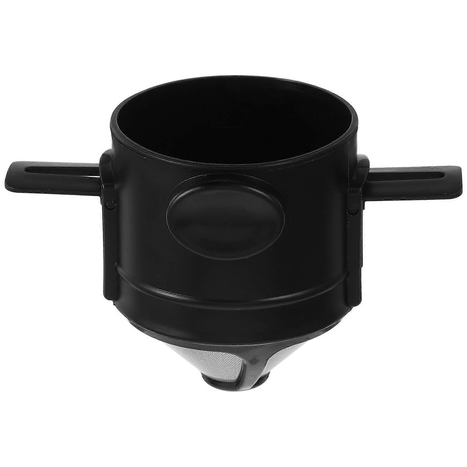 Stainless Steel Coffee Filter Funnel for Drip Coffee with Double Layer Mesh 1Piece