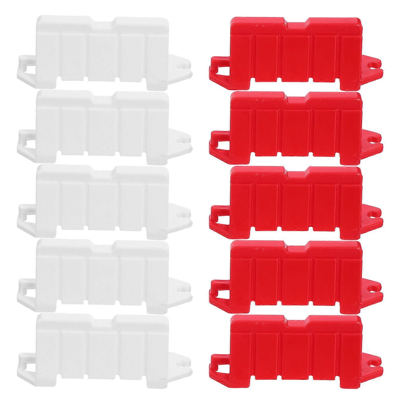 Race Track Roadblock Mini Model Toy for Rc Drift Field Fun 50Pcs Set