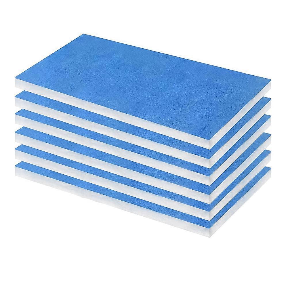 6 delar filter till målarbox, bärbara sprutfilter, målarbox