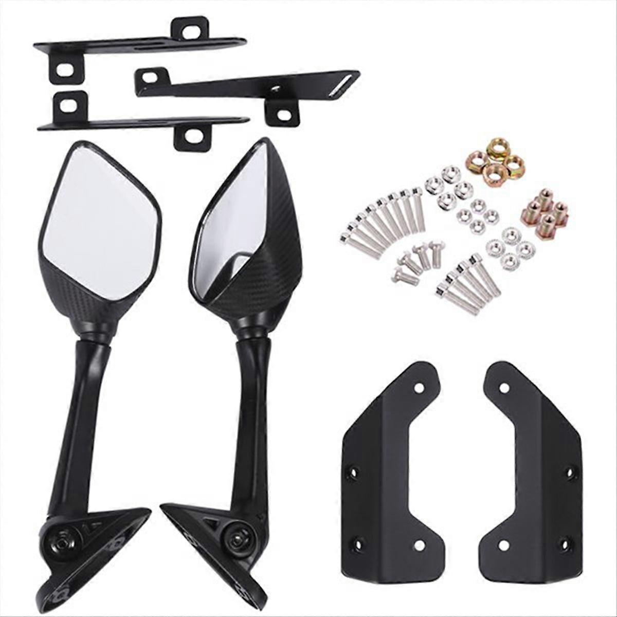 Motorcycle Rearview Mirrors Windshield Bracket Modified for 