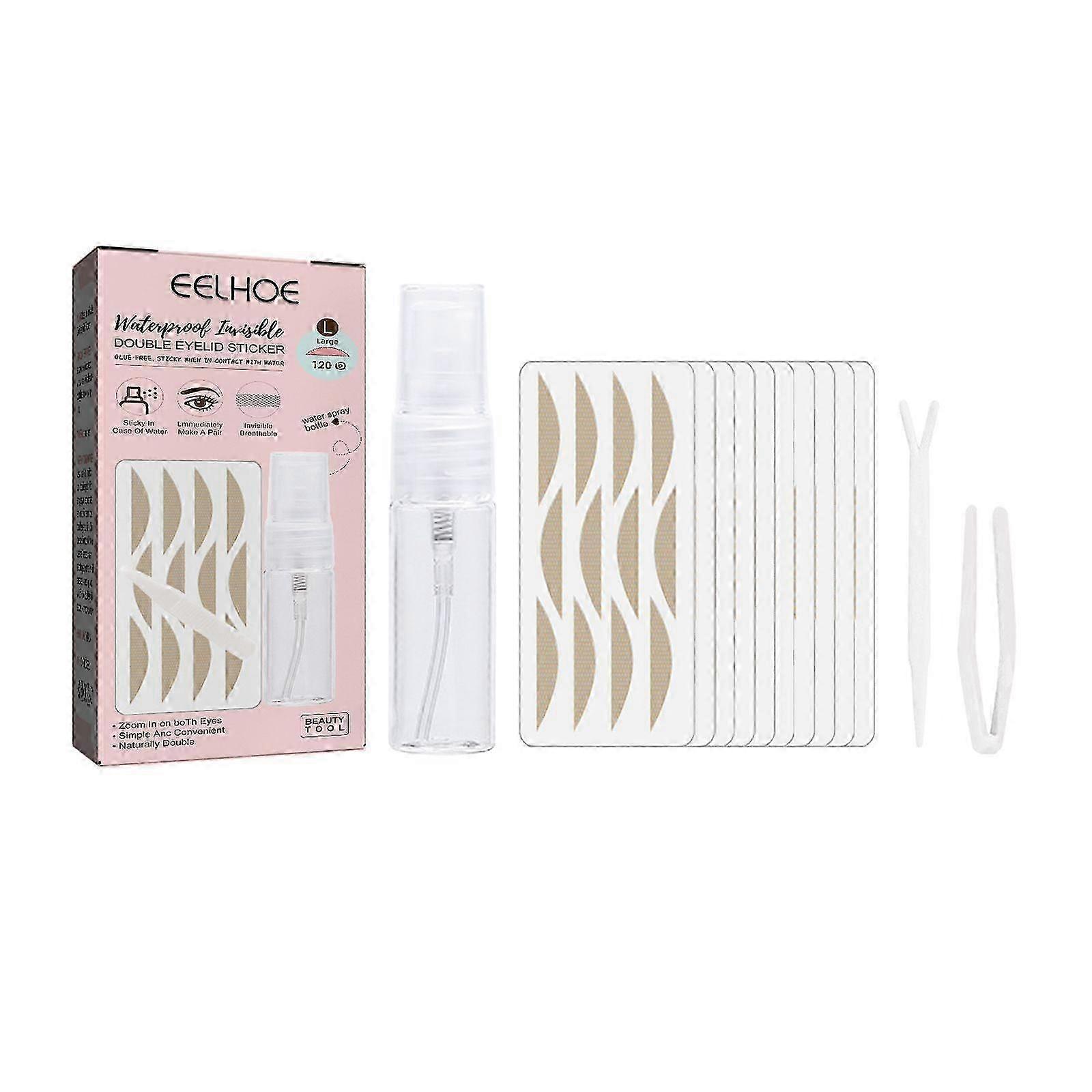 Lace Non-Trace Double Eyelid Tape  Natural, Waterproof, Lightweight Eye Enlarger for Long-Lasting, Invisible, and Comfortable Eye Enhancement