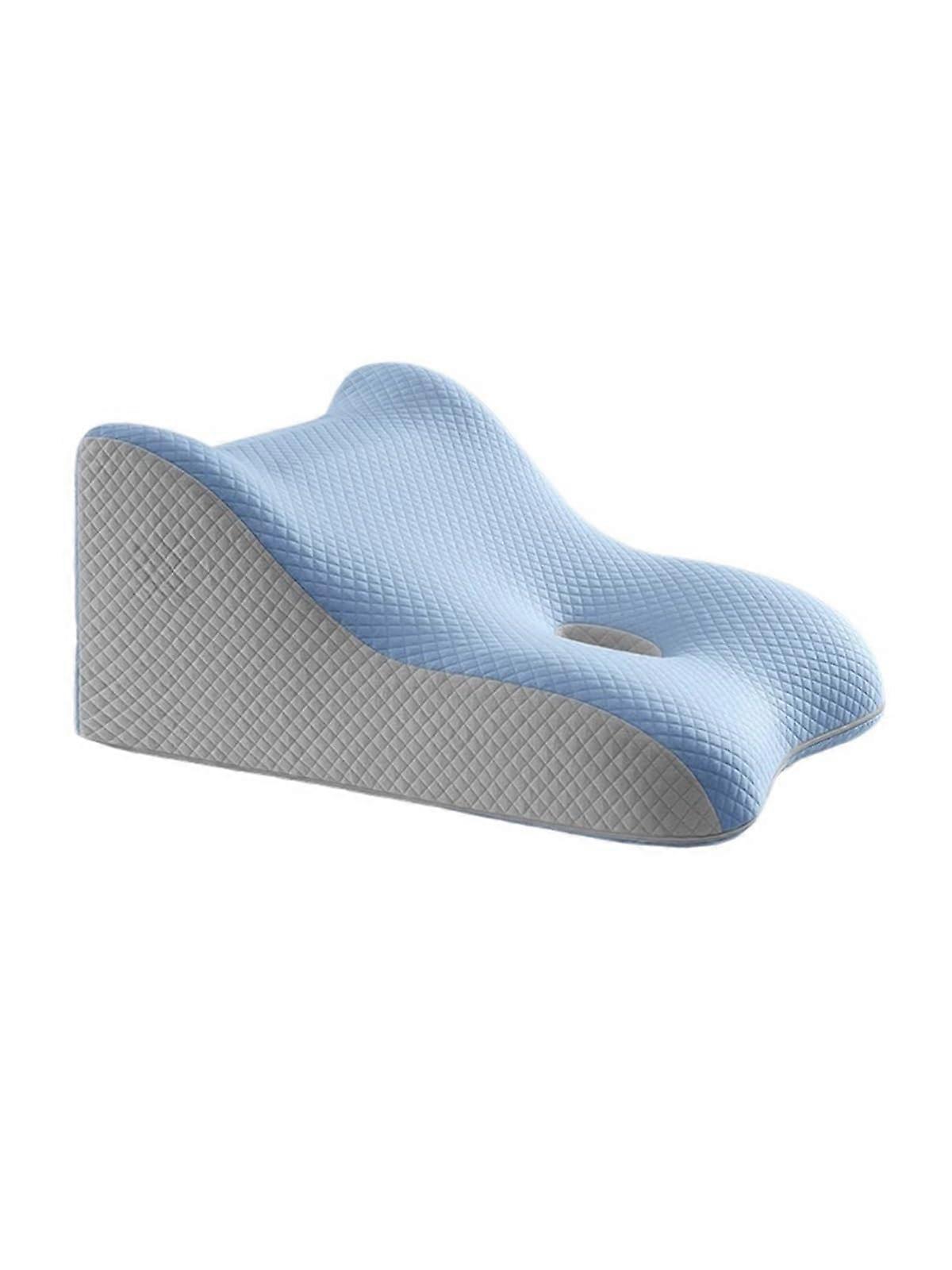 Couples Support Pillow Ergonomic Bed Wedge for Back and Fertility Aid with LongLasting Shape