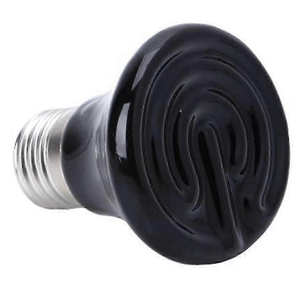 50W E27Infrared ceramic heating lamp, suitable for pet nurseries and reptile lamps.-L