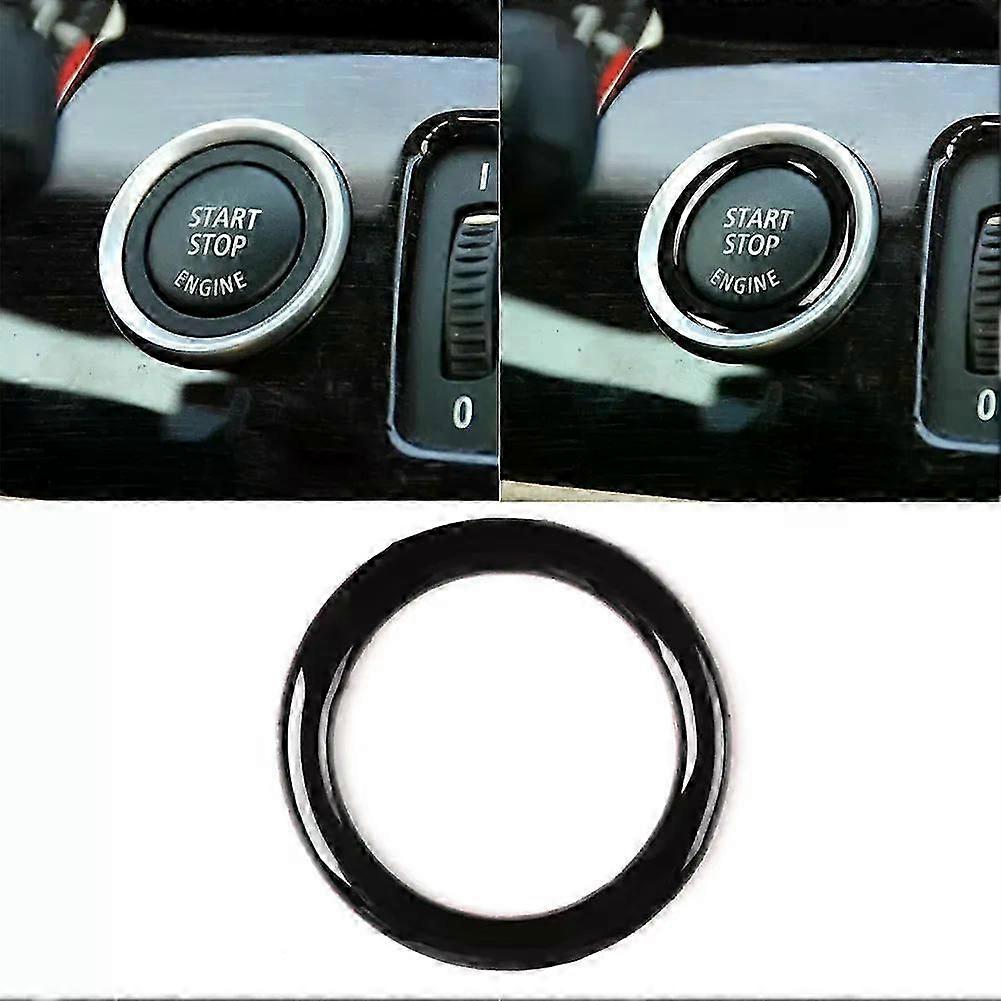 1pcs Car Engine Start Stop Push Button Ignition Key Circle Sticker Trim Decal For BMW 3 Series E90 E92 E93 320i Z4 E89