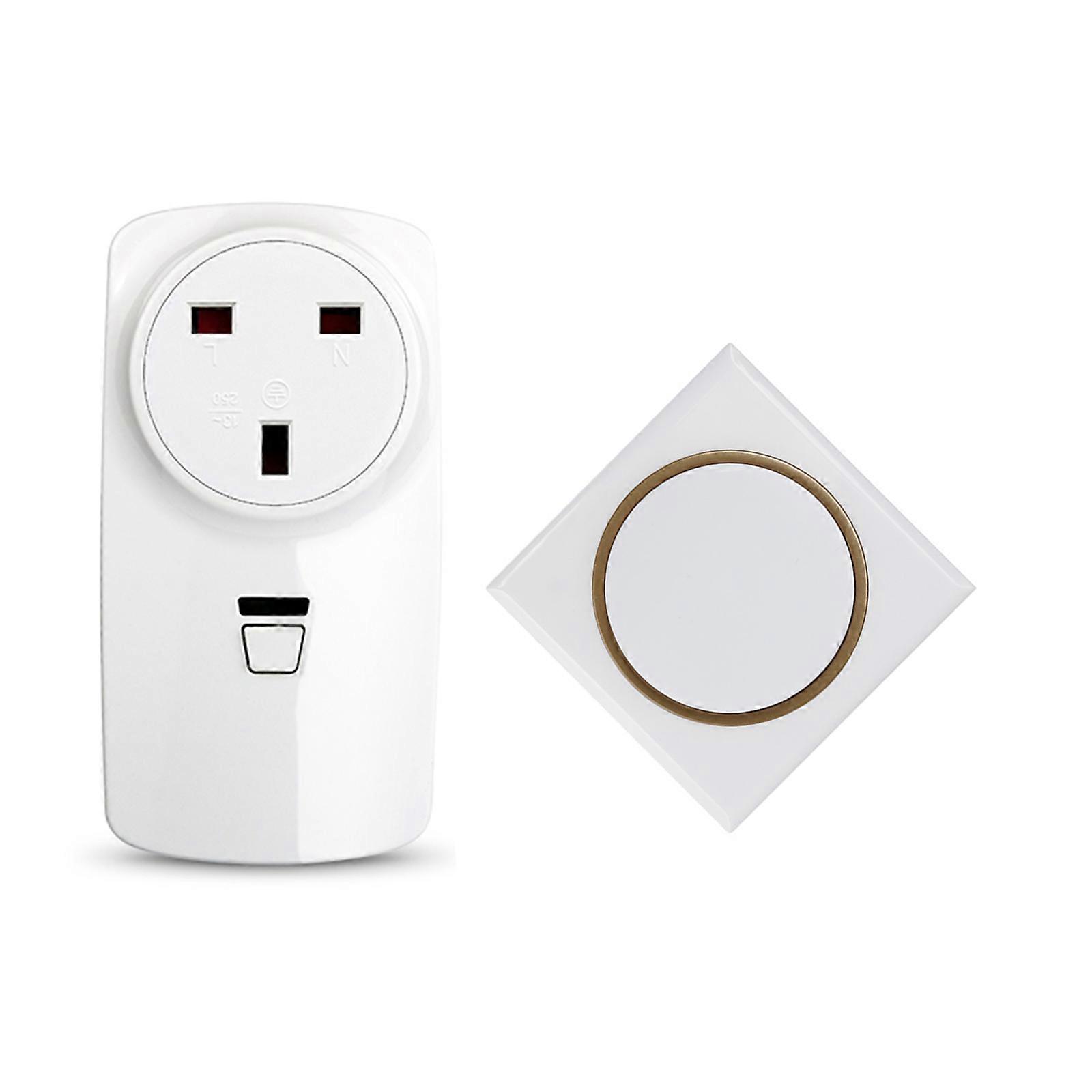 Wireless Remote Control Outlet Power Outlet Light Switches Plug Socket Power Outlet Socket with Remote Control Multicolor