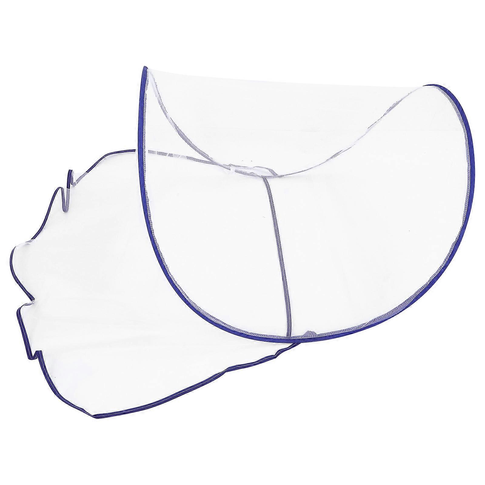 Mosquito Head Net Mini Portable Breathable for Camping Patio 1Set