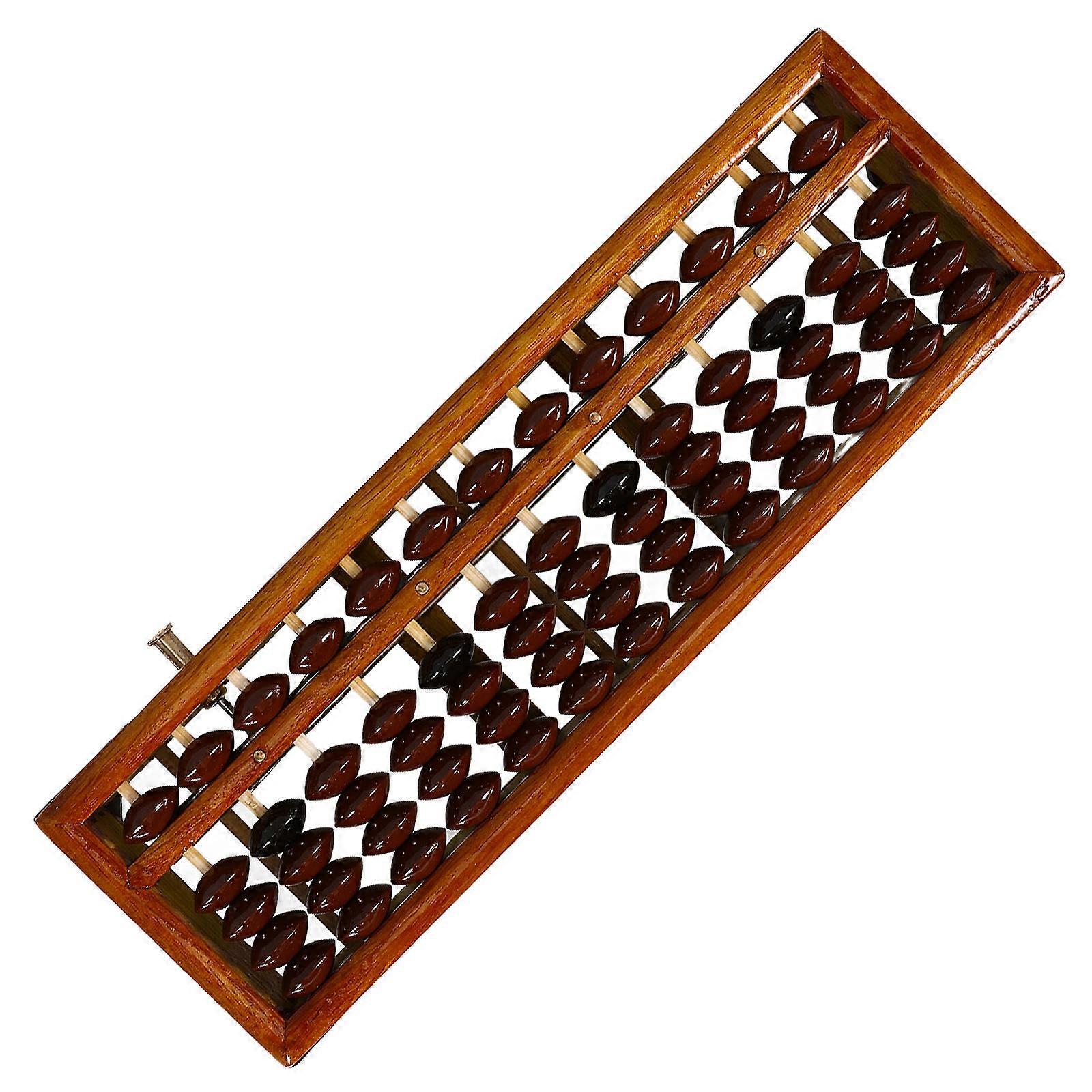 Retro Abacus 4Pcs Chinese Learning Abacus Tool for Kids Use