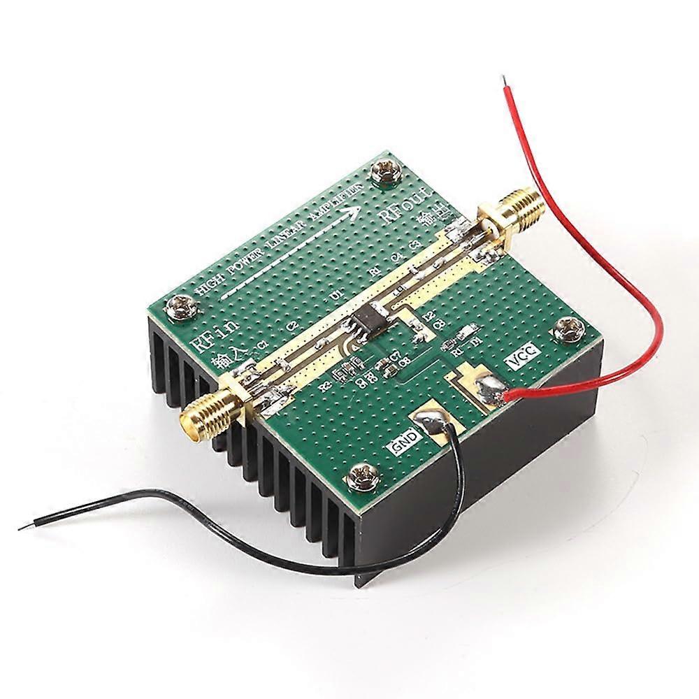 RF Power Amplifier 400‑2700MHz 1W Linear 50 Ohm for Ham Radio WiFi Bluetooth with Heat Sink