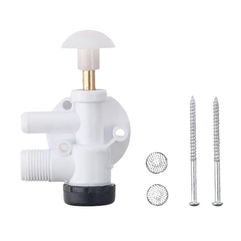 RV Toilet Water Valve Kit Overflow Prevention for Sealand VacuFlush Marine OEM 385314349