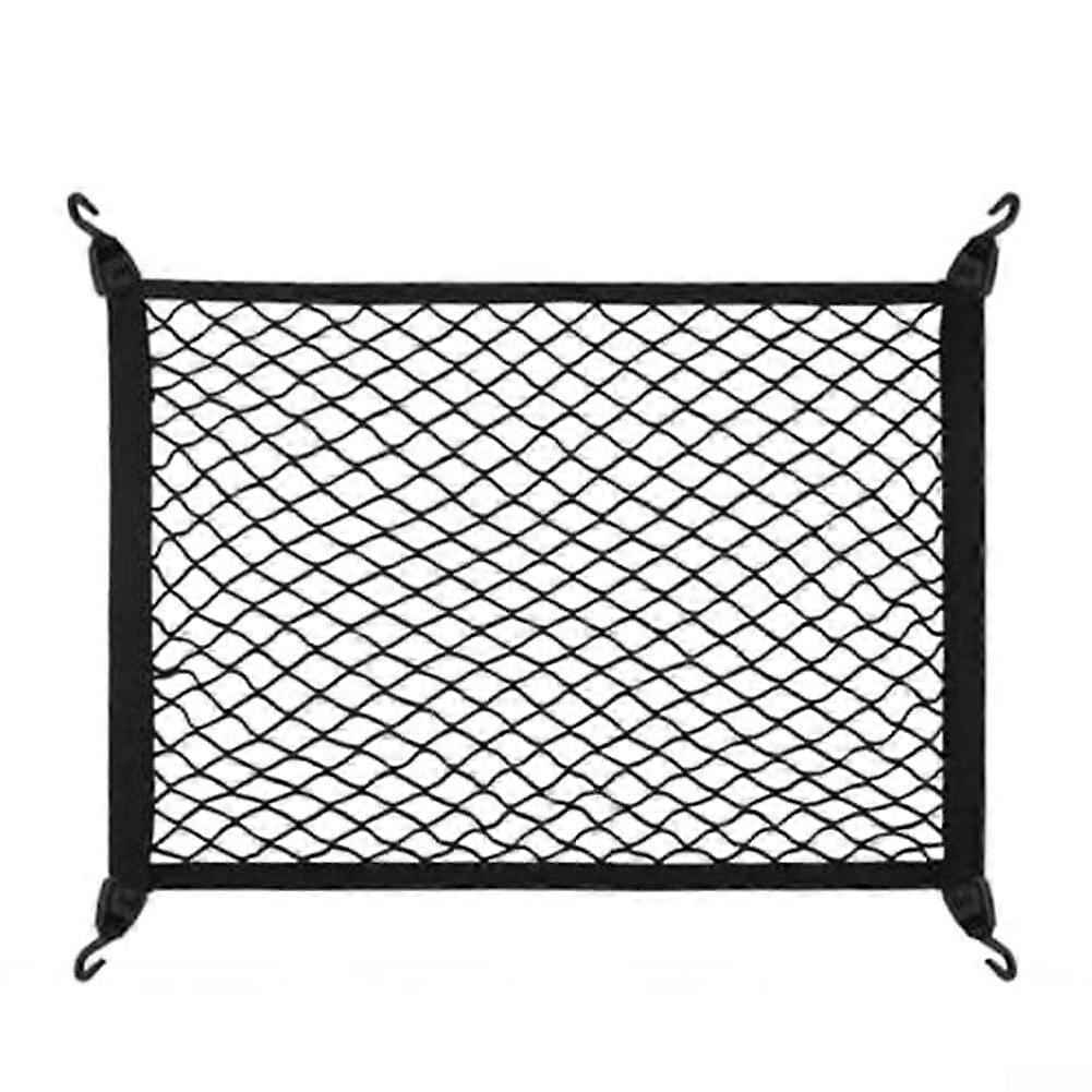 Cargo Net Single Layer Elastic Heavy Duty Car Trunk Organizer for SUV Expandable Storage