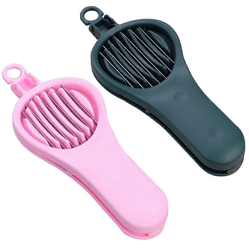 Cherry Pitter Tool Set 2Pcs Fruit Preparation Slicing Equipment Compact Design For Household Users