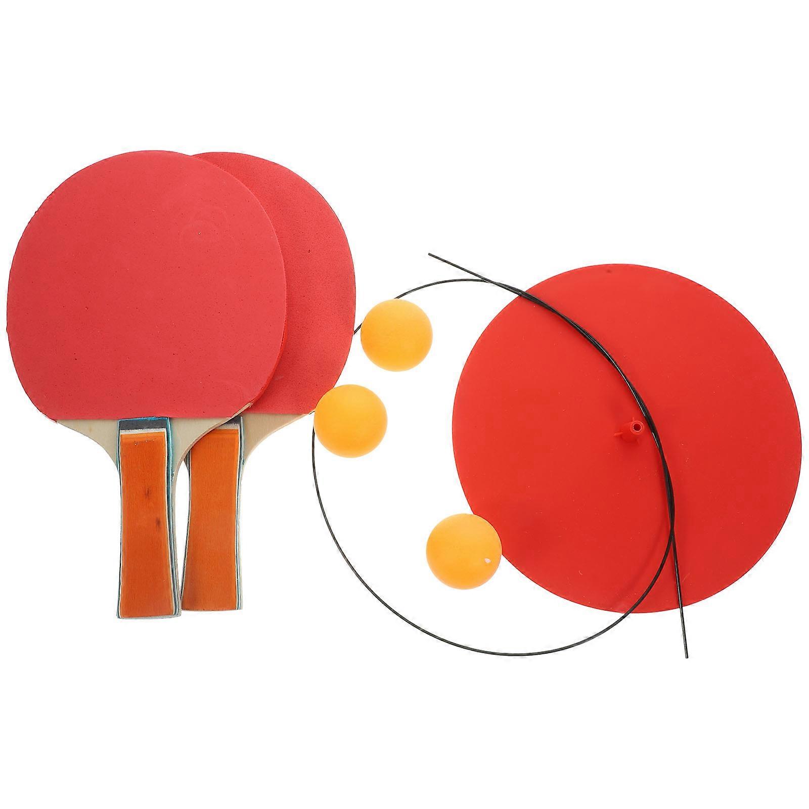 Table Tennis Device for Kid Training 1Set Elastic Table Tennis Training Kit