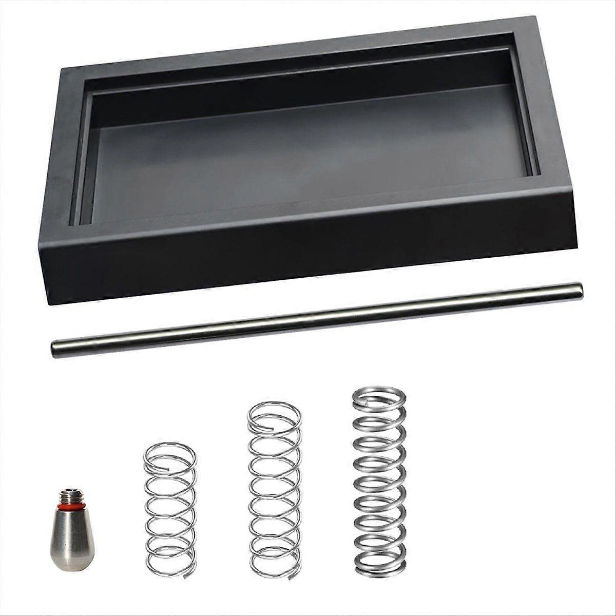 Low Profile Thin Drip Tray & Hole Steam Tip & Spring Modification Kit, for Gaggia Classic Pro Espresso Coffee Machine