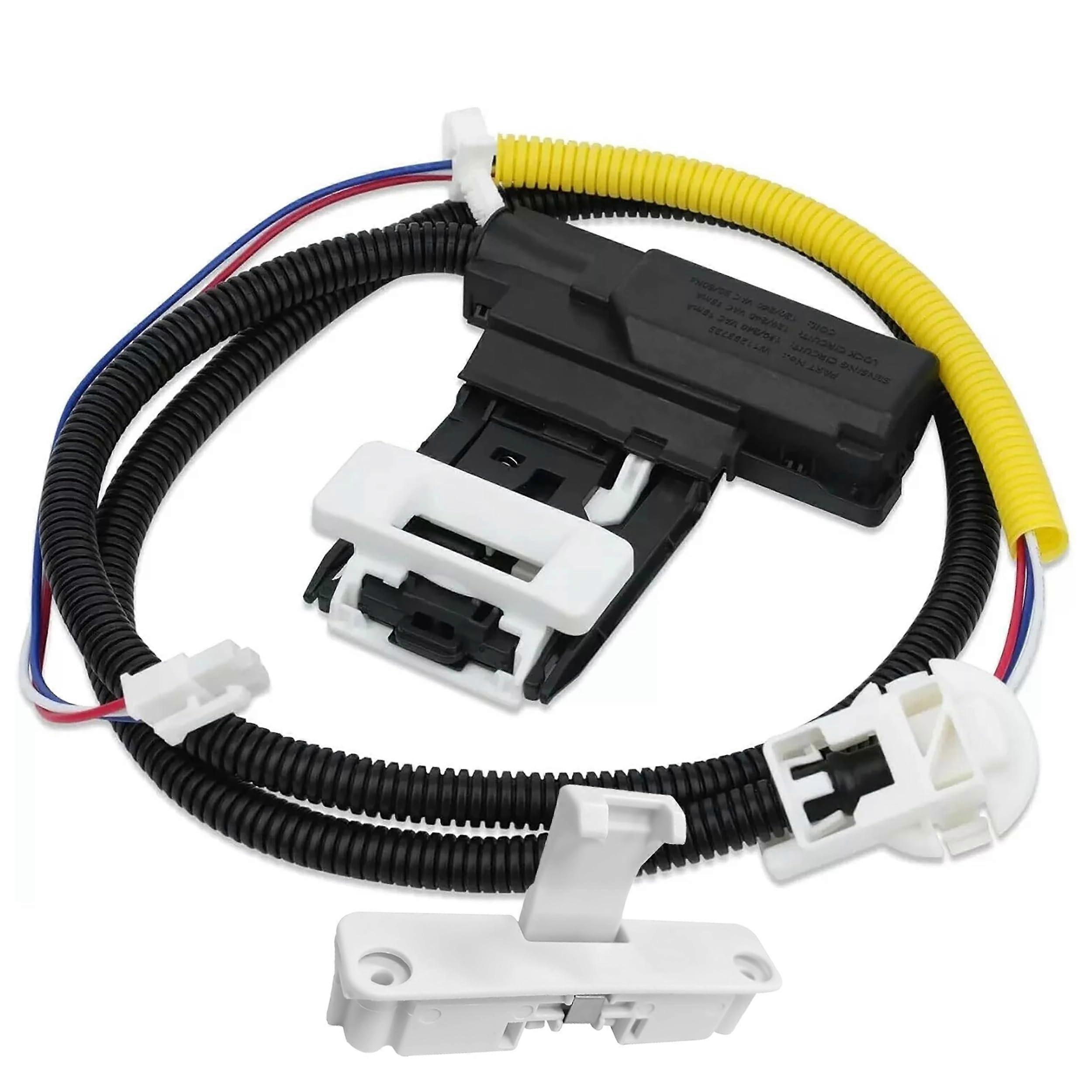 Washer Lid Lock and Strike Replacement with Secure Magnetic Lock for Select Whirlpool Models