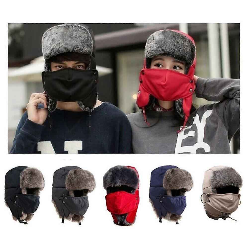 Army Hat Winter Hats for Keep Head Warm Black Ski Hat