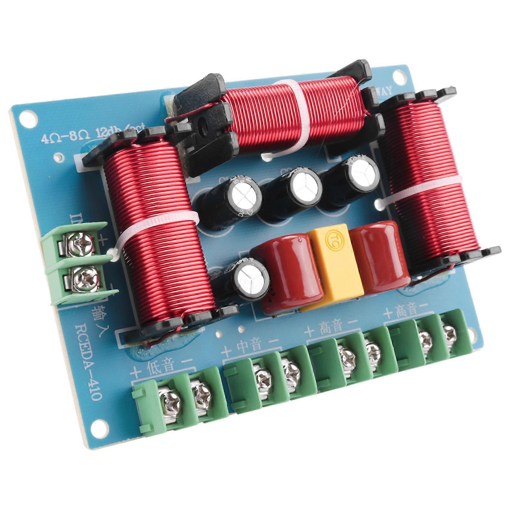 200W luidspreker crossover dubbele treble + midden + bas 4-weg verdeler