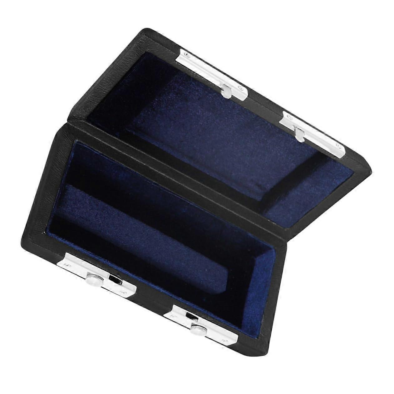 Flute Headjoint Case Leather Shockproof ScratchResistant Compact Travel Mouthpiece Storage Box