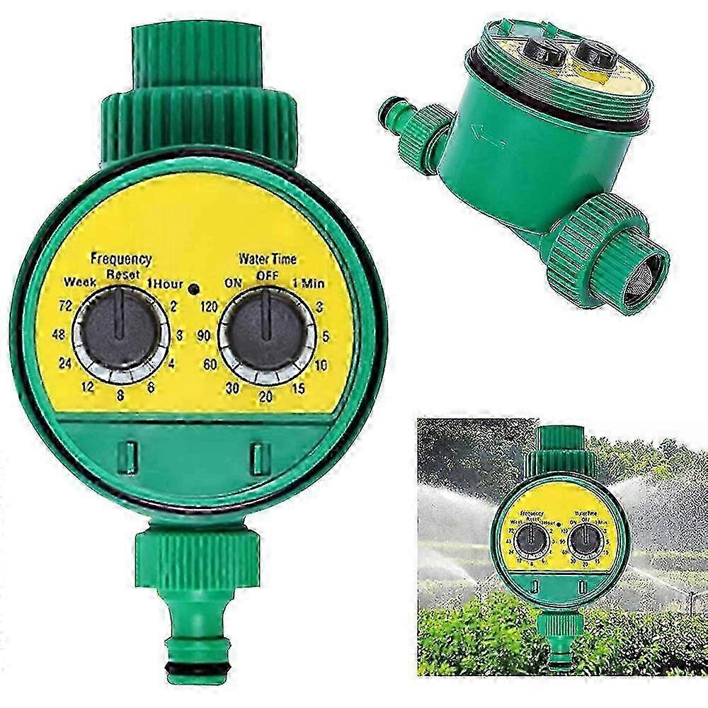 Irrigation computer watering clock for automatic watering garden water timer computer with ball valve