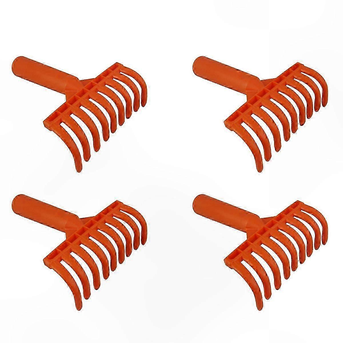 9-Tooth Garden Rake for Olive Harvesting