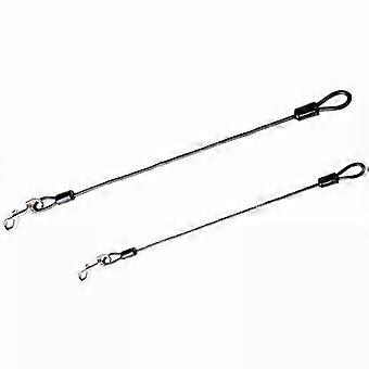 Dog Leash Extend Leashes 45cm Anti-bite Dogs Leashes Stainless Steel Wire Rope Leash for Dog Walking Dogs Chain Pet Accessories
